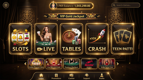 Main screen of 3 Card Fly Game casino page for PK players